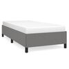 vidaXL Posteljni okvir brez vzmetnice temno siv 80x200 cm blago