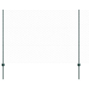 vidaXL Ograja z varjeno žico 25 x 1,5 m (&Scaron; x V) Jeklo s PVC premazom
