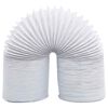 vidaXL Izpu&scaron;na cev PVC 6 m 10 cm