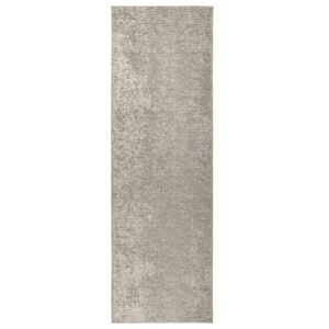 vidaXL Preproga Bež 50 x 100 cm 100% poliester 3 mm Pralna