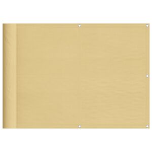 vidaXL Balkonsko platno pe&scaron;čeno 75x700 cm 100 % poliestrski oxford