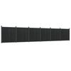 vidaXL Ograjni panel siv 1045x186 cm WPC