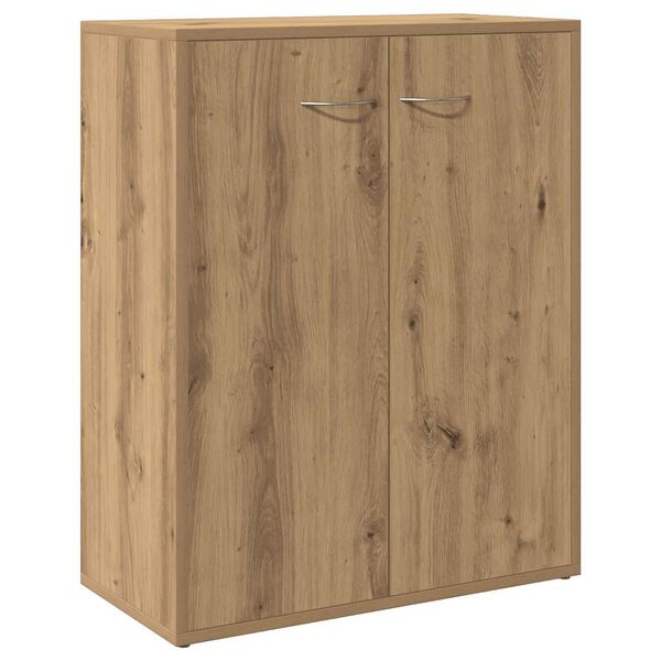 vidaXL Sideboard artisian hrast 60x30x75 cm konstruiran les