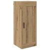 vidaXL Stenska omara Umetni hrast 34,5 x 34 x 90 cm Inženirski les