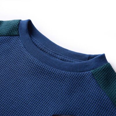 Otroški pulover mornarsko modra 92