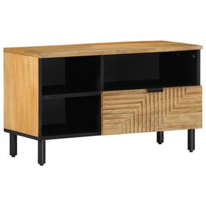 vidaXL TV omarica rjava 80x33x46 cm masivni les Mango