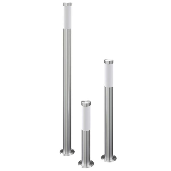 Samostoječe RVS Svetilke 3 kosi E27 230V