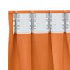 vidaXL Zavese za zatemnitev z obroči 2 pcs Svetlo oranžna 260 x 140 cm