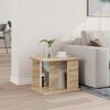 vidaXL Regal za revije Sonoma hrast 35 x 35 x 45 cm Konstruiran les