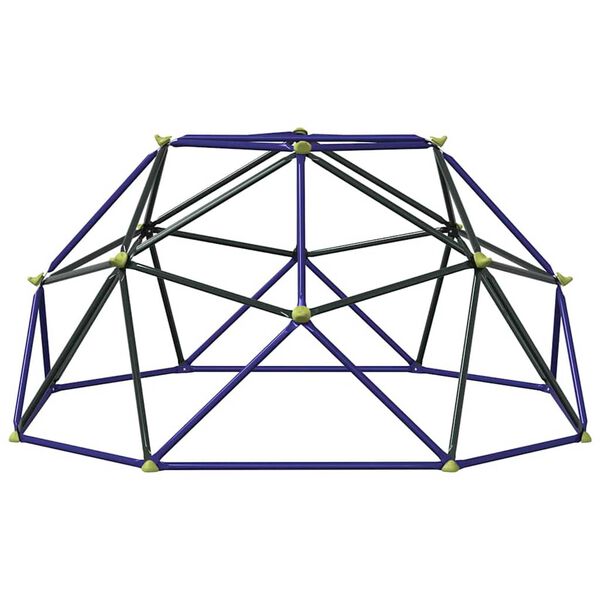 vidaXL Plezalna dome Modra Jeklo