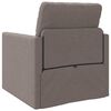 vidaXL Sofa postelja Taupe 74 x 77 x 81 cm blago