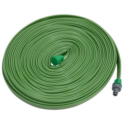 vidaXL Škropilna cev 3-delna zelena 7,5 m PVC
