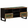 vidaXL TV omarica 100x34x46 cm trden akacijev les