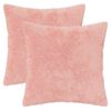 vidaXL Prevleka za blazino 2 kos HEERLEN Roza 40 x 40 cm