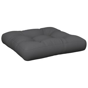 vidaXL Blazina za palete antracitna 58x58x10 cm blago