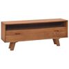vidaXL TV omarica 110x30x45 cm trdna predelana tikovina
