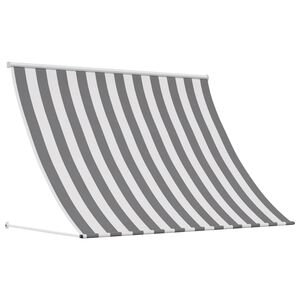 vidaXL Senčnik Antracitna in bela 300 x 150 cm