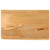 vidaXL Mizna plo&scaron;?a z naravnim robom 60x30x2,5 cm trden mangov les
