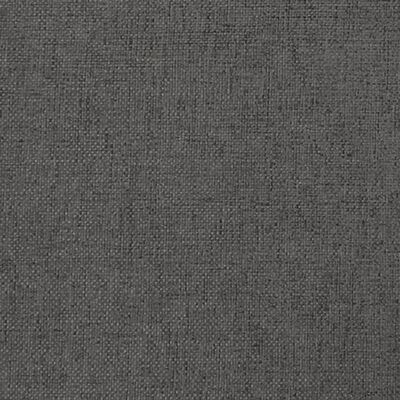vidaXL Stolček za noge temno siv 45x29,5x39 cm blago