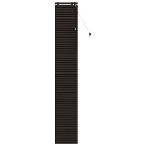 vidaXL Venecijanska žaluzija Temno rjava 45 x 250 cm 35 mm
