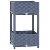 vidaXL Visoka greda 40x40x71 cm polipropilen