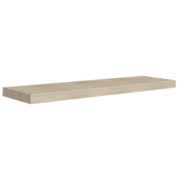 vidaXL Stenske police 2 kosa barva hrasta 90x23,5x3,8 cm MDF