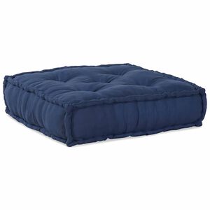 vidaXL Modularna sedežna enota Blago Indigo 70 x 70 x 36 cm