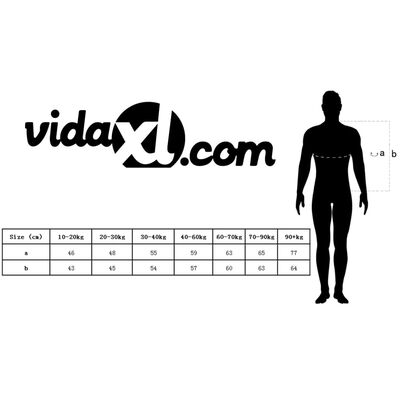 vidaXL Plovni pripomočki 4 kosi 100 N 70-90 kg