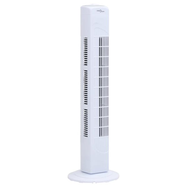 vidaXL Stoječi ventilator &Phi;24x80 cm bel