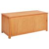 vidaXL Shranjevalna &scaron;katla 110 x 45 x 45 cm Masivno hrastovo les