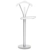 vidaXL Stojalo za obleke 45x35x107 cm bele barve