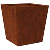 vidaXL Garden Planters 2 kosa 40x40x40 cm Weathering Steel