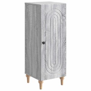 vidaXL Strani &scaron;al Siva Sonoma 33 x 34,5 x 90 cm Inženirski les