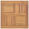 vidaXL Kvadratna mizna plo&scaron;ča 50x50x2,5 cm neobdelana trdna hrastovina