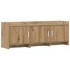 vidaXL TV omarica 130 x 33 x 47 cm Artisan hrast Inženirski les