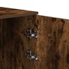 vidaXL shranjevalna omara Smoked Oak 40x45x103,5 cm inženirski les