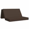 vidaXL Zložljiv kavč postelja 140 x 67 x 45 cm Taupe