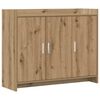vidaXL Strani &scaron;al Artisan hrast 98,5 x 33 x 80 cm Inženirski les