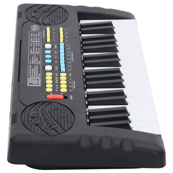 vidaXL 37 tipk Piano Electric Keyboard z mikrofonom za otroke