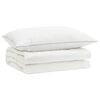 vidaXL 90% Gosji puh set odej FULDA 2 pcs 155 x 200 cm Poletje 100 GSM