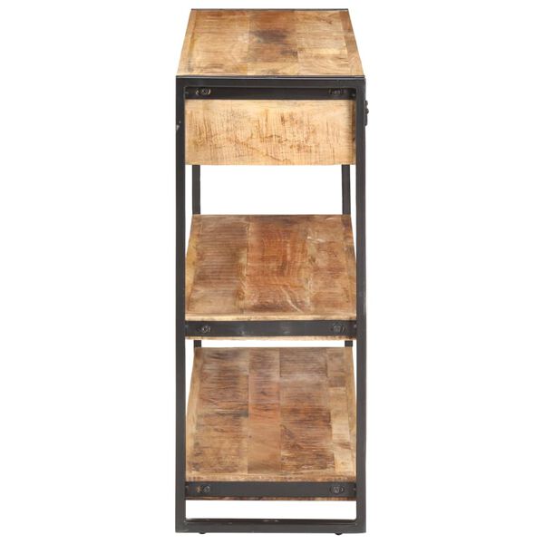 vidaXL Komoda 120x30x75 cm trden robusten mangov les