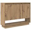 vidaXL Strani &scaron;al Umetni hrast 97 x 29 x 75 cm Konstruiran les