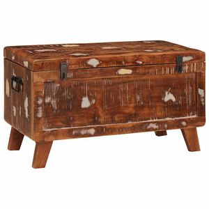 vidaXL Shranjevalna &scaron;katla 70 x 35 x 40 cm trden predelan les