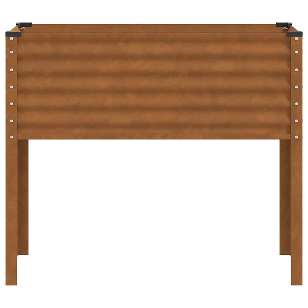 vidaXL Vrtni sadilnik 100x45x90 cm jeklo, odporno na vremenske vplive