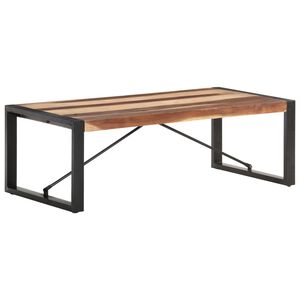 vidaXL Klubska mizica 120x60x40 cm trden les s fini&scaron;em iz palisandra