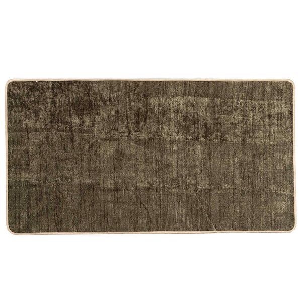 vidaXL Preproga runner MARSA Go&scaron;ča zelena 150 x 80 cm Poliester in PVC