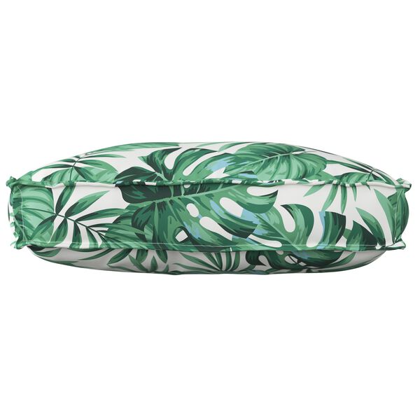 vidaXL Blazina List Vzorec lista 70 x 40 x 12 cm Oxford tkanina