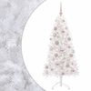vidaXL Umetna božična jelka z bučko 150 cm 150 LED Toplo bela