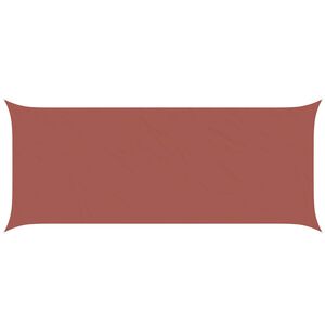 vidaXL Sončno platno Terakota 6 x 2,5 m 100% poliester Oxford
