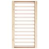vidaXL Posteljni okvir 75x190 cm trden les